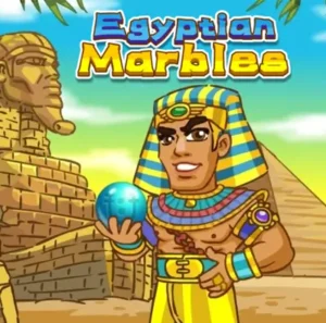 Online Egyptian Marbles game at Fomo7